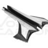 Partial Carbon Fiber SVJ Style Side Skirts - Lamborghini Aventador LP700 LP740 LP750 Coupe/Roadster (2011-2021)