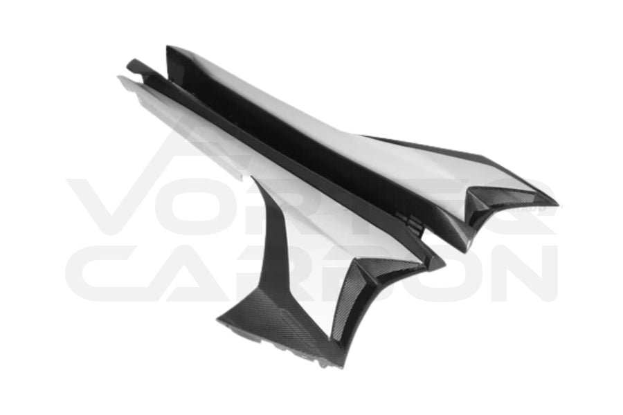 Partial Carbon Fiber SVJ Style Side Skirts - Lamborghini Aventador LP700 LP740 LP750 Coupe/Roadster (2011-2021)