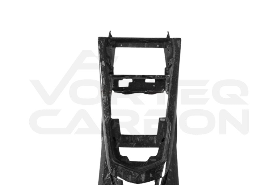 Carbon Fiber Center Control Surround Panel Trim Replacement - Lamborghini Aventador LP700 Roadster (2013-2016)