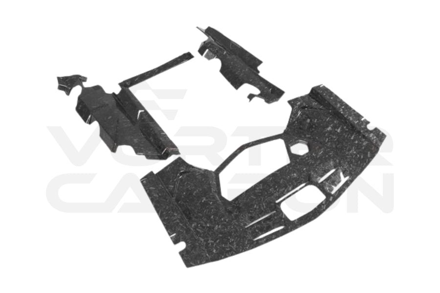 Carbon Fiber Engine Bay Panels Replacement - Lamborghini Aventador LP700 Roadster (2013-2016)