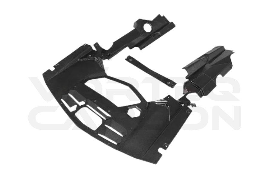 Carbon Fiber Engine Bay Panels Replacement - Lamborghini Aventador LP700 Roadster (2013-2016)
