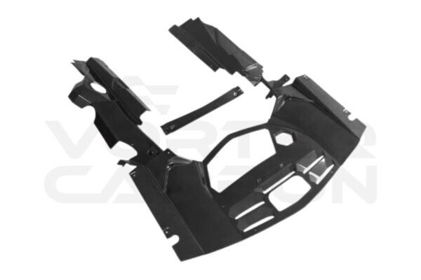 Carbon Fiber Engine Bay Panels Replacement - Lamborghini Aventador LP700 Roadster (2013-2016)