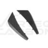 Carbon Fiber BKSS Style Front Bumper Canards - Lamborghini Huracan EVO 4WD (2019-2023)