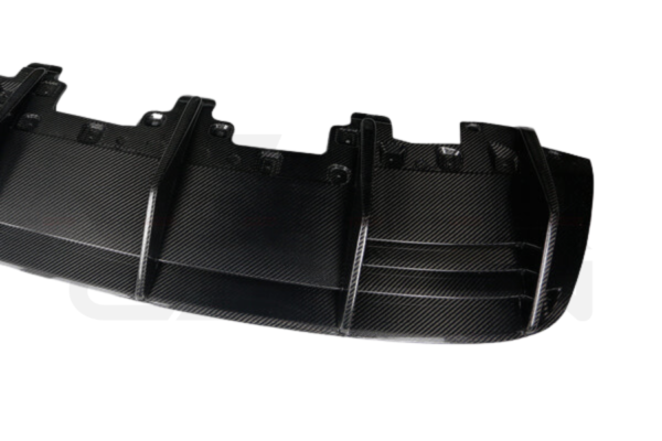Carbon Fiber O Style Rear Diffuser - Lamborghini Huracan EVO (2019-2023)