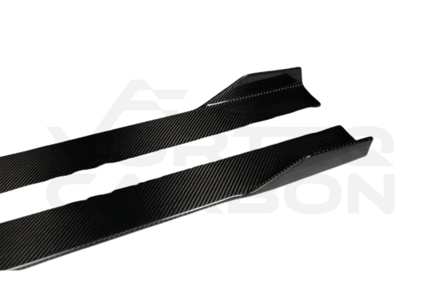 Carbon Fiber O Style Side Skirts - Lamborghini Huracan EVO (2019-2023)