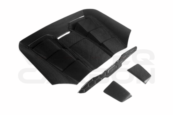 Carbon Fiber Rear Engine Trunk Vents (V1) - Lamborghini Huracan EVO Spyder (2019-2023)