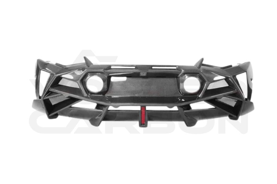 Full Carbon Fiber B Style Rear Bumper - Lamborghini Huracan EVO / Tecnica (2019-2025)
