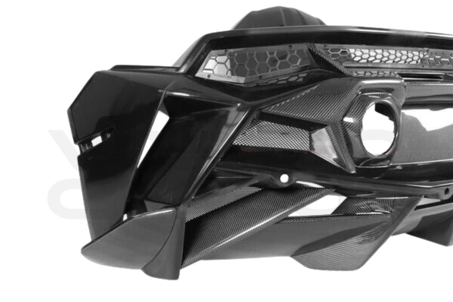 Full Carbon Fiber B Style Rear Bumper - Lamborghini Huracan EVO / Tecnica (2019-2025)