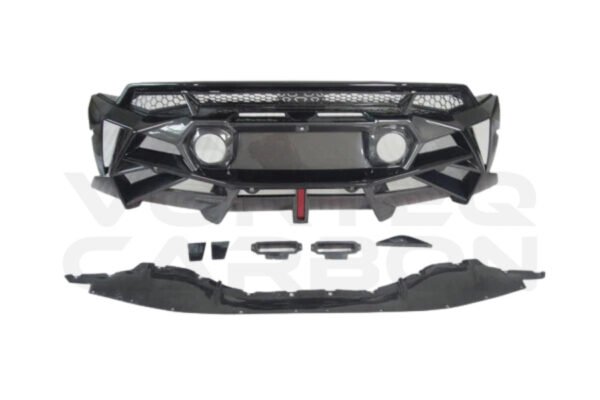Partial Carbon Fiber B Style Rear Bumper - Lamborghini Huracan LP580 LP610 (2015-2020)