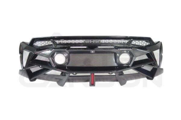 Partial Carbon Fiber B Style Rear Bumper - Lamborghini Huracan LP580 LP610 (2015-2020)