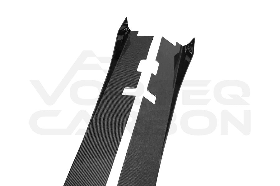 Carbon Fiber D Style Side Skirts - Lamborghini Huracan LP580 LP610 (2015-2019)