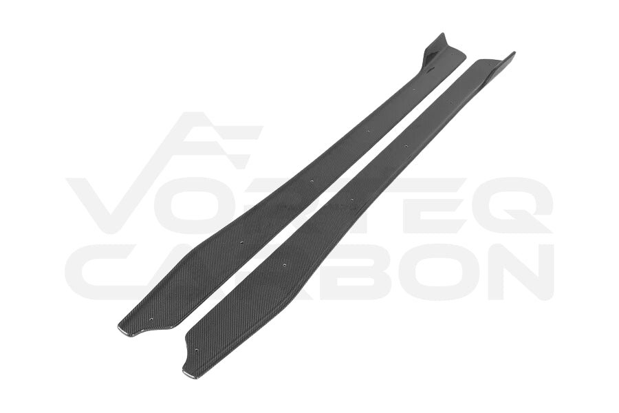 Carbon Fiber D Style Side Skirts - Lamborghini Huracan LP580 LP610 (2015-2019)