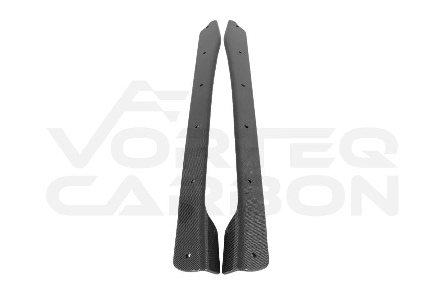 Carbon Fiber D Style Side Skirts - Lamborghini Huracan LP580 LP610 (2015-2019)