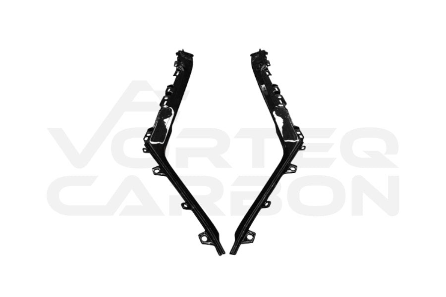 Carbon Fiber Center Console Outer Trim - Lamborghini Huracan LP580 LP610 EVO (2015-2023)