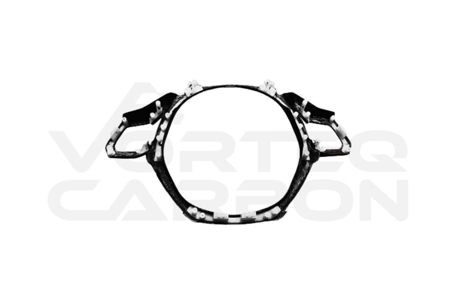Carbon Fiber Center Steering Wheel Trim - Lamborghini Huracan LP580 LP610 EVO (2015-2023)
