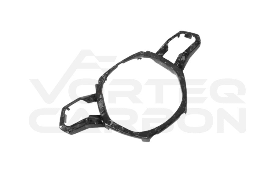 Carbon Fiber Center Steering Wheel Trim - Lamborghini Huracan LP580 LP610 EVO (2015-2023)