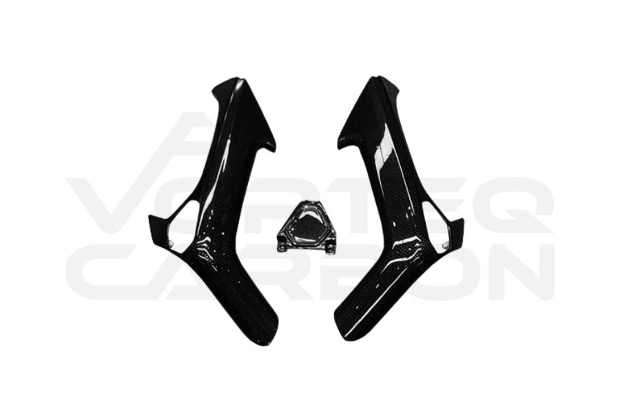 Carbon Fiber Interior Door Handles - Lamborghini Huracan LP580 LP610 EVO (2015-2023)