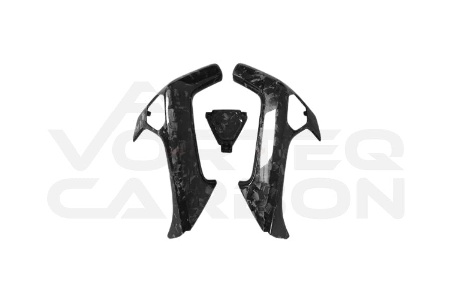 Carbon Fiber Interior Door Handles - Lamborghini Huracan LP580 LP610 EVO (2015-2023)