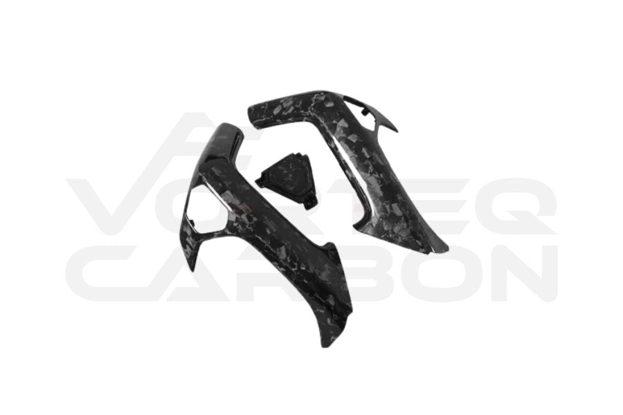 Carbon Fiber Interior Door Handles - Lamborghini Huracan LP580 LP610 EVO (2015-2023)