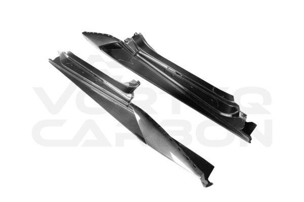 Carbon Fiber N Style Side Skirts - Lamborghini Huracan LP580 LP610 EVO Tecnica (2015-2025)