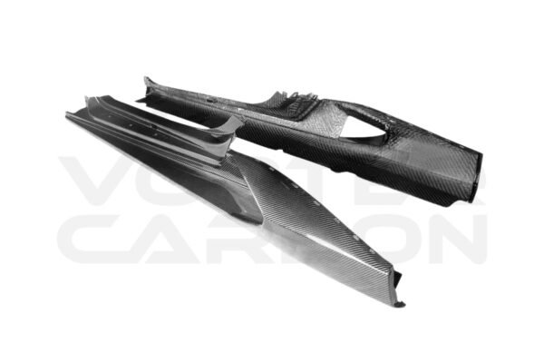 Carbon Fiber N Style Side Skirts - Lamborghini Huracan LP580 LP610 EVO Tecnica (2015-2025)