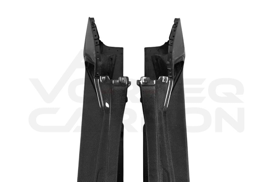 Carbon Fiber P Style Side Skirts - Lamborghini Huracan LP580 LP610 EVO Tecnica (2015-2025)