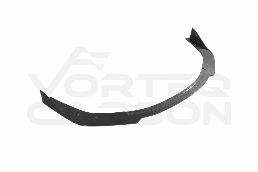 Partial Carbon Fiber B Style Front Bumper w/ Front Lip - Lamborghini Huracan LP580 LP610 EVO Tecnica (2015-2025)