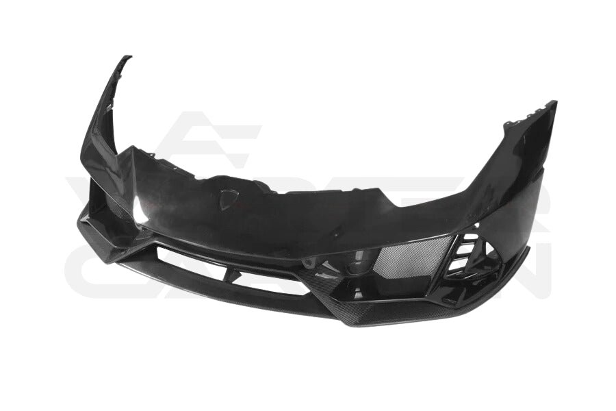 Partial Carbon Fiber 4WD Style Front Bumper - Lamborghini Huracan LP580 LP610 EVO Tecnica (2015-2025)