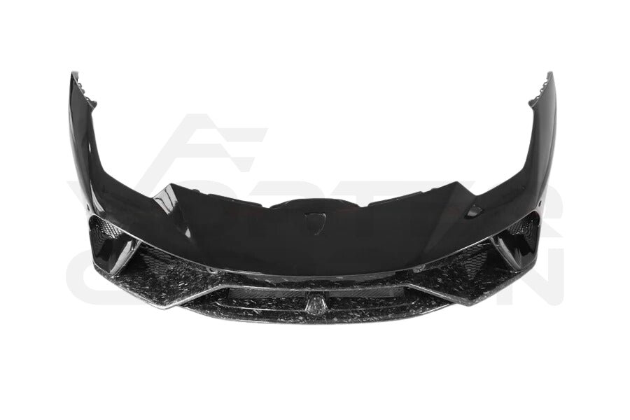 Partial Carbon Fiber Performante Style Front Bumper - Lamborghini Huracan LP580 LP610 EVO Tecnica (2015-2025)