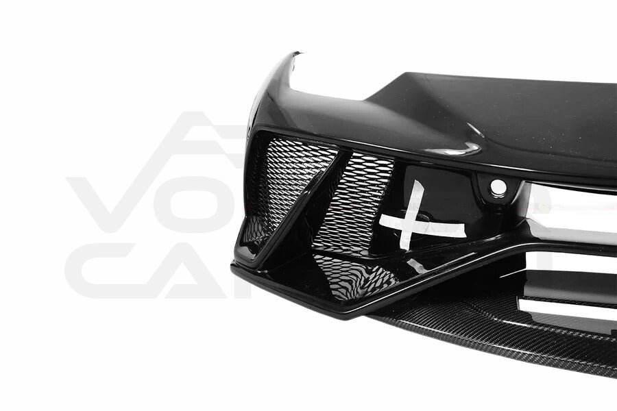 Partial Carbon Fiber Performante Style Front Bumper - Lamborghini Huracan LP580 LP610 EVO Tecnica (2015-2025)
