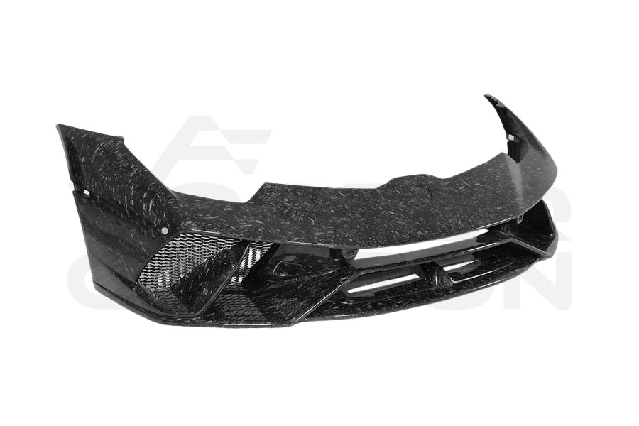 Partial Carbon Fiber Performante Style Front Bumper - Lamborghini Huracan LP580 LP610 EVO Tecnica (2015-2025)