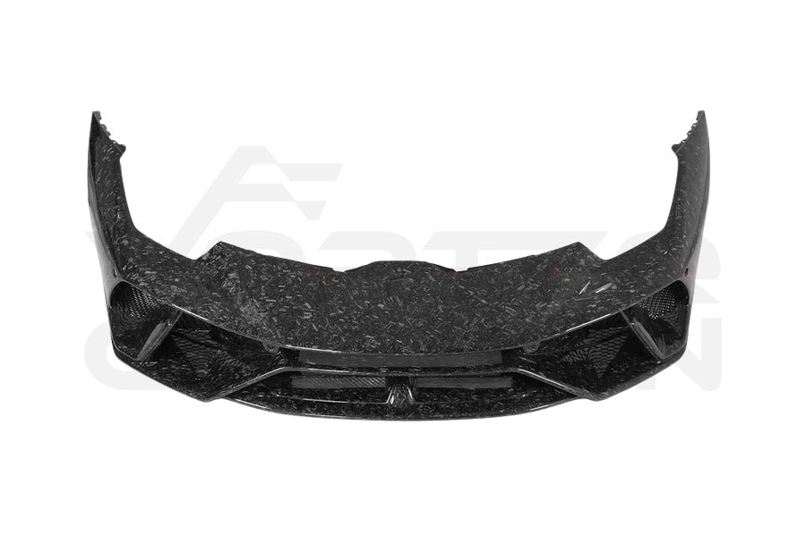 Partial Carbon Fiber Performante Style Front Bumper - Lamborghini Huracan LP580 LP610 EVO Tecnica (2015-2025)
