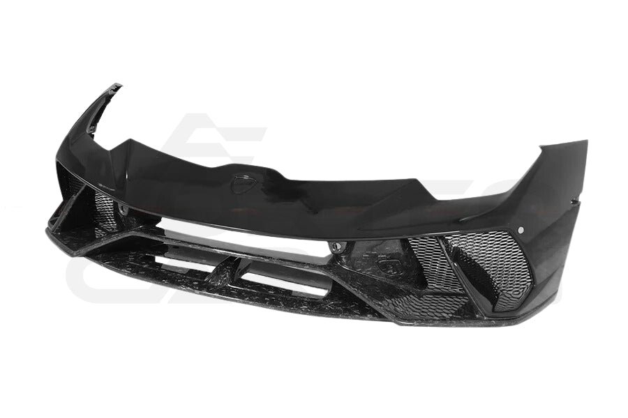 Partial Carbon Fiber Performante Style Front Bumper - Lamborghini Huracan LP580 LP610 EVO Tecnica (2015-2025)