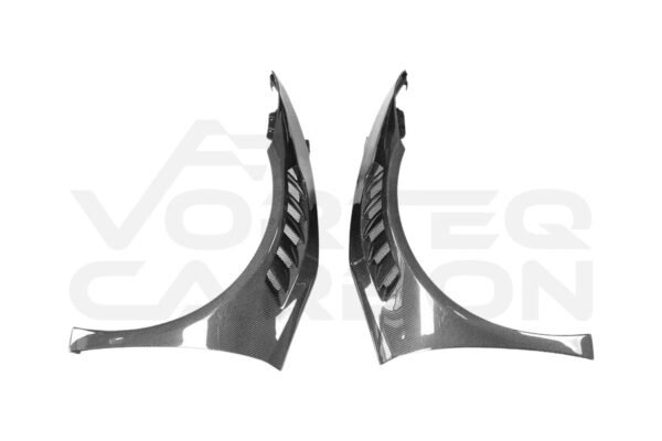 Carbon Fiber V Style Front Fender - Lamborghini Huracan LP580 LP610 EVO Technica (2015-2025)