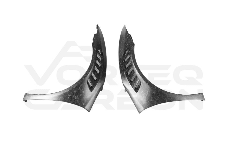 Carbon Fiber V Style Front Fender - Lamborghini Huracan LP580 LP610 EVO Technica (2015-2025)