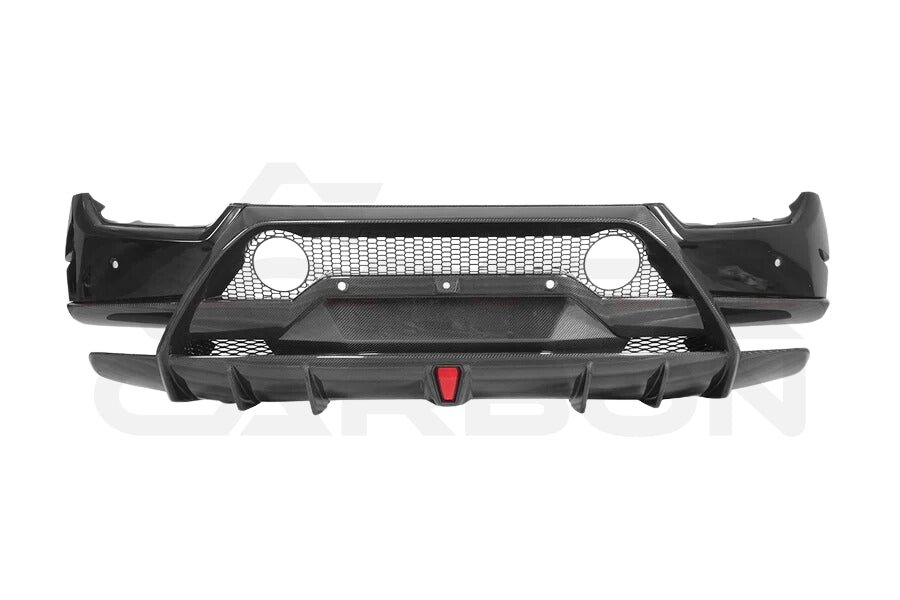 Partial Carbon Fiber Performante Style Rear Bumper - Lamborghini Huracan LP580 LP610 (2015-2020)