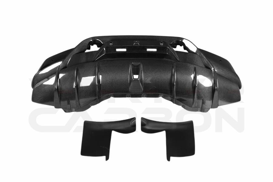Partial Carbon Fiber Performante Style Rear Bumper - Lamborghini Huracan LP580 LP610 (2015-2020)
