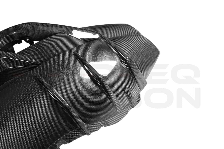 Partial Carbon Fiber Performante Style Rear Bumper - Lamborghini Huracan LP580 LP610 (2015-2020)