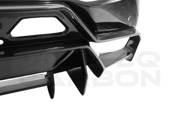 Partial Carbon Fiber Performante Style Rear Bumper - Lamborghini Huracan LP580 LP610 (2015-2020)
