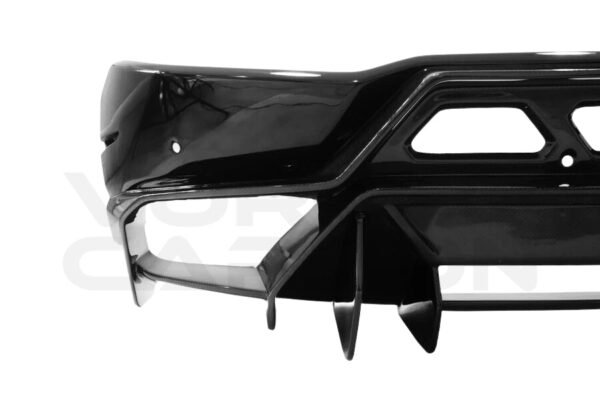 Partial Carbon Fiber Performante Style Rear Bumper - Lamborghini Huracan LP580 LP610 (2015-2020)