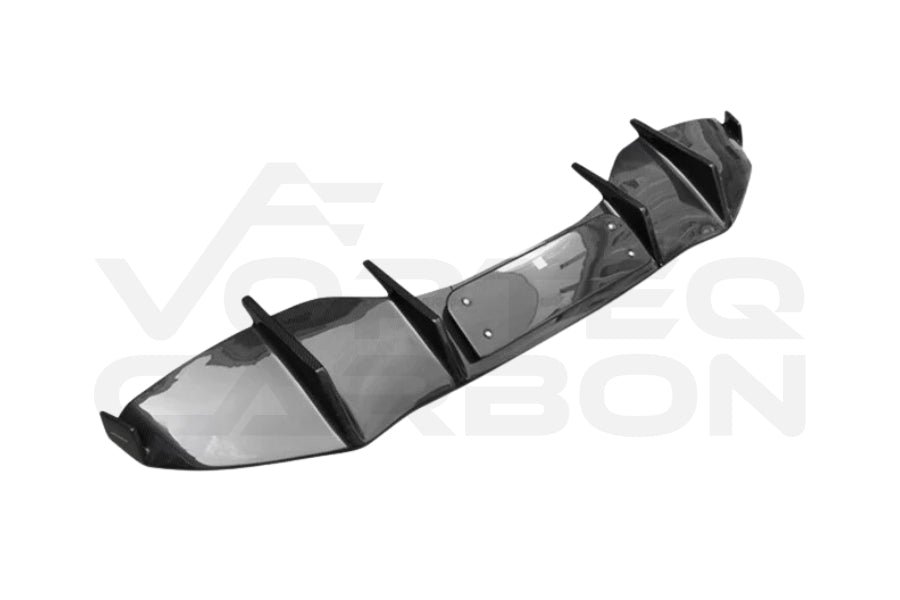 Carbon Fiber R Style Rear Diffuser - Lamborghini Huracan LP610 (2015-2020)