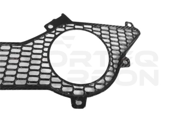 Carbon Fiber Rear Bumper Exhaust Grille - Lamborghini Huracan Performante (2017-2020)
