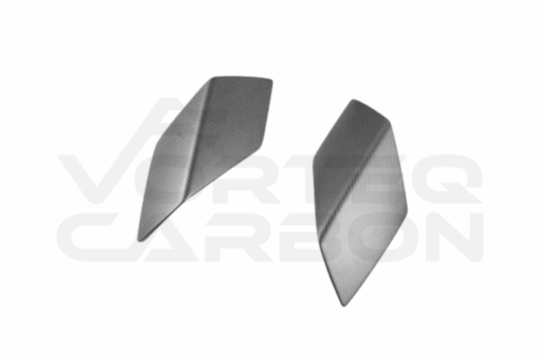 Carbon Fiber Trunk Wing Spoiler Side Winglets - Lamborghini Huracan STO (2021-2024)