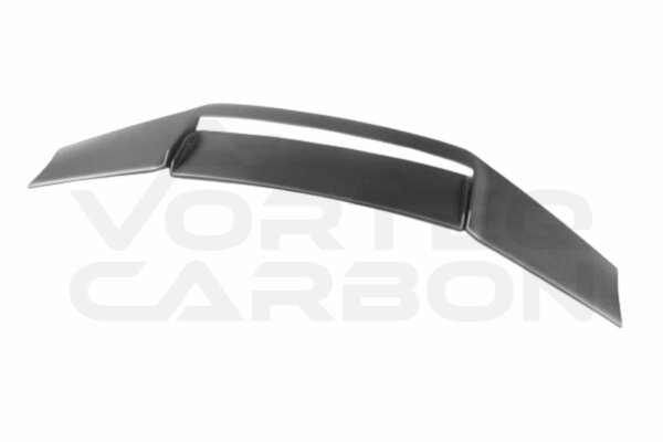 Carbon Fiber Center Trunk Spoiler Wing Plate - Lamborghini Huracan STO (2021-2024)