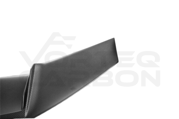 Carbon Fiber Center Trunk Spoiler Wing Plate - Lamborghini Huracan STO (2021-2024)