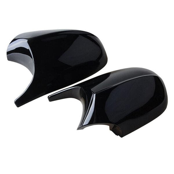 Gloss Black M Style Mirror Caps - BMW E90 E92 E93 (Non-M3) 2006–2013