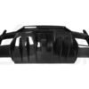 Partial Carbon Fiber BKSS Style Rear Bumper - Lamborghini Gallardo (2009-2014)