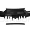 Partial Carbon Fiber BKSS Style Rear Bumper - Lamborghini Gallardo (2009-2014)