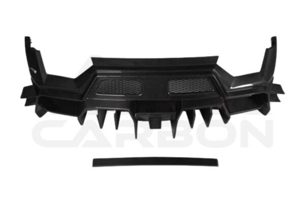 Partial Carbon Fiber BKSS Style Rear Bumper - Lamborghini Gallardo (2009-2014)