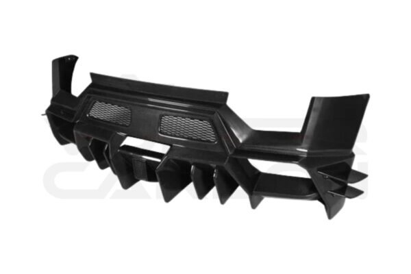 Partial Carbon Fiber BKSS Style Rear Bumper - Lamborghini Gallardo (2009-2014)